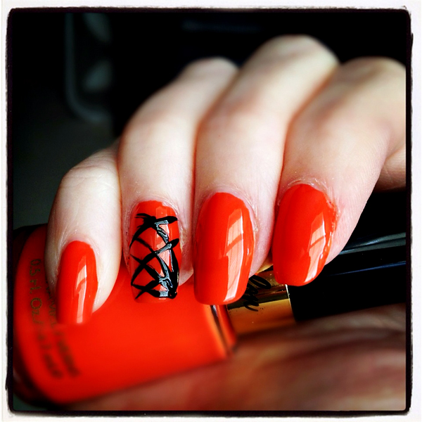 Halloween manicure nail polish