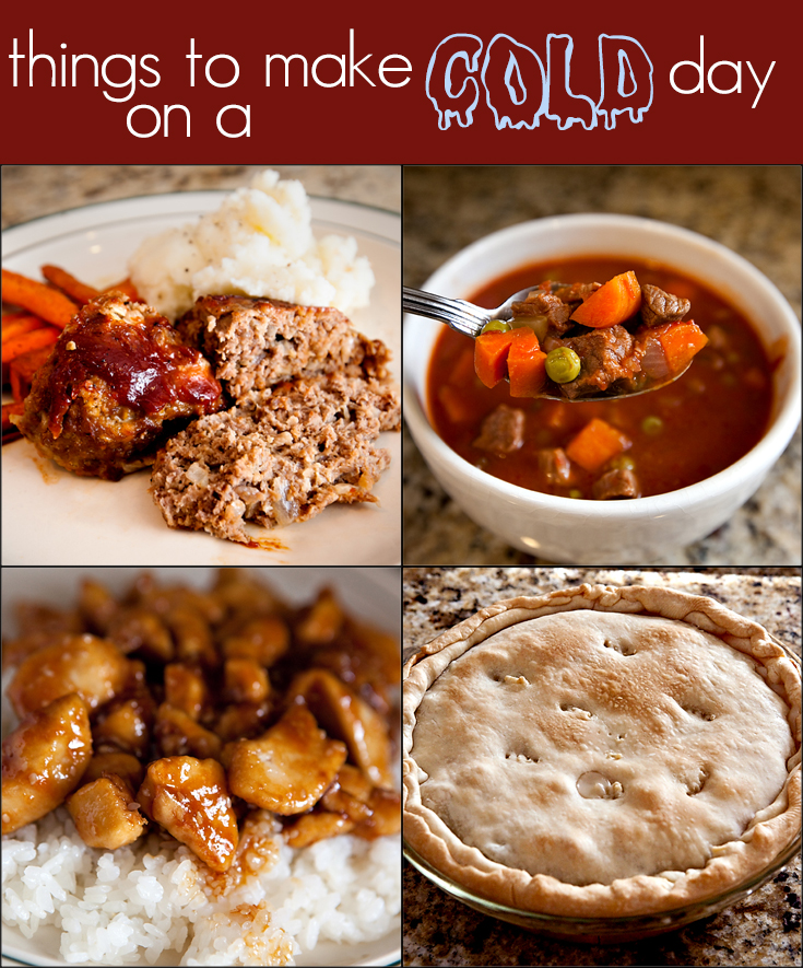 Warm Dinner Ideas For A Cold Day Brownie Bites Blog