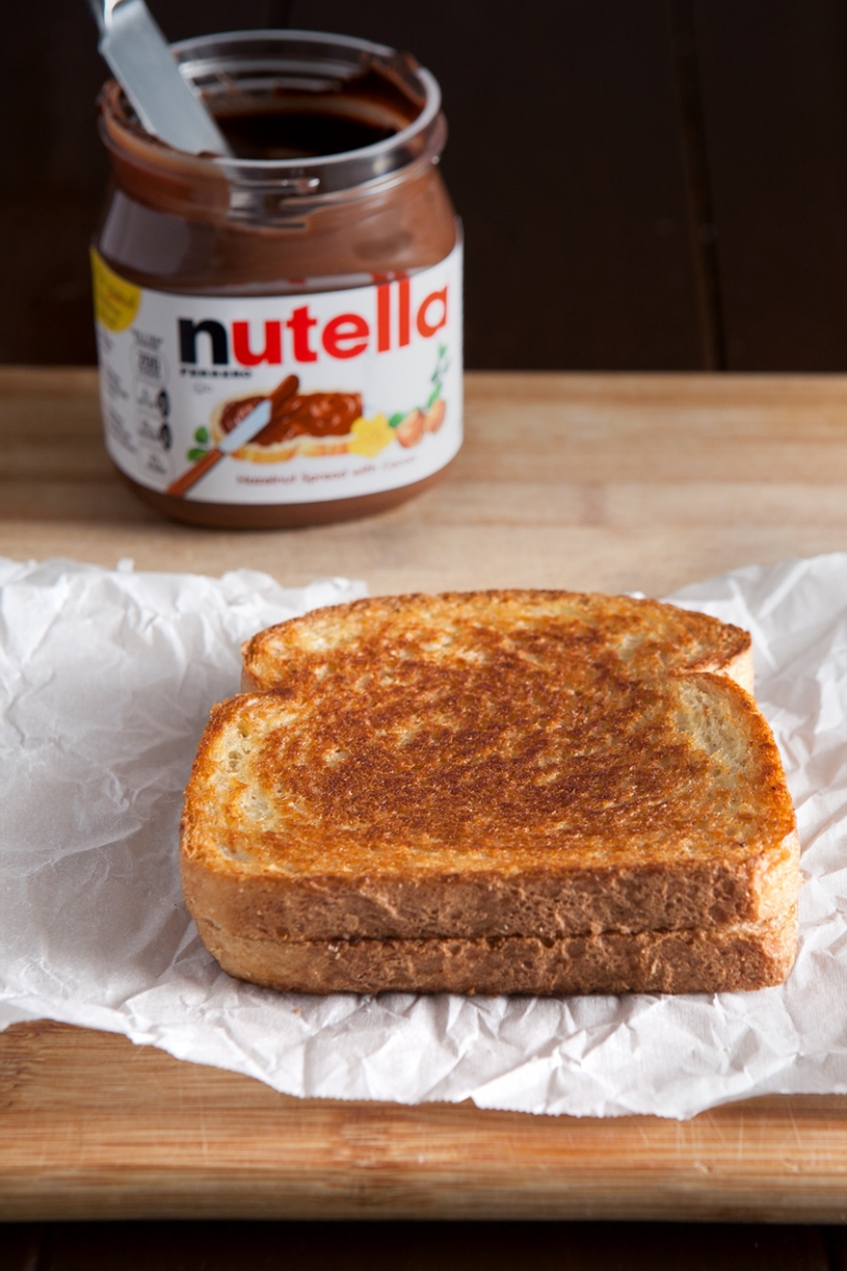 Grilled Nutella and Gouda Cheese Sandwich Brownie Bites Blog