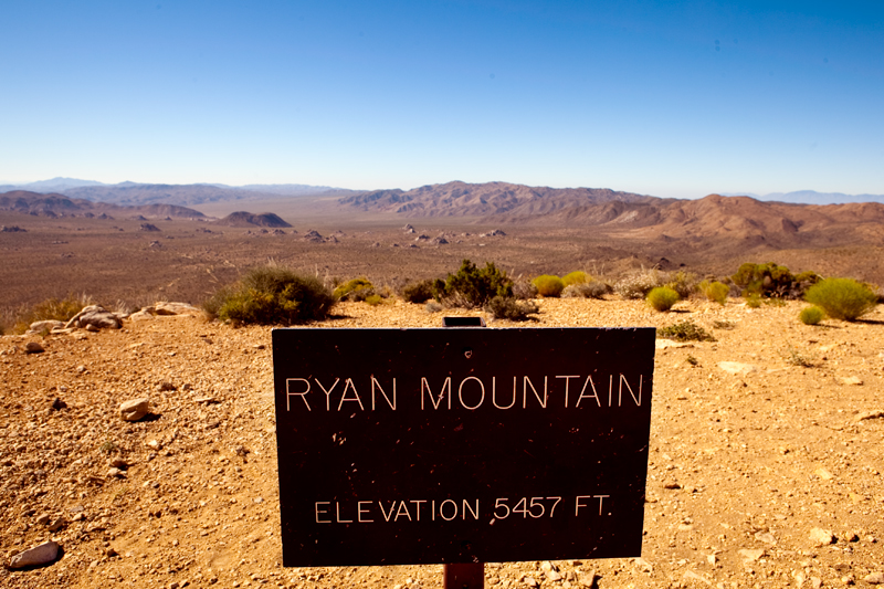 Hike to Ryan Mountain at Joshua Tree National Park