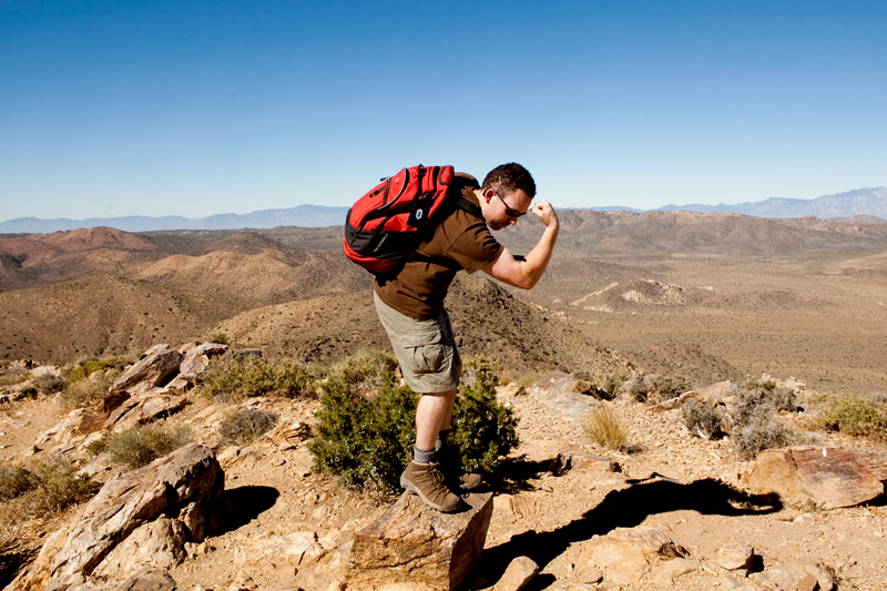 Hike to Ryan Mountain at Joshua Tree National Park