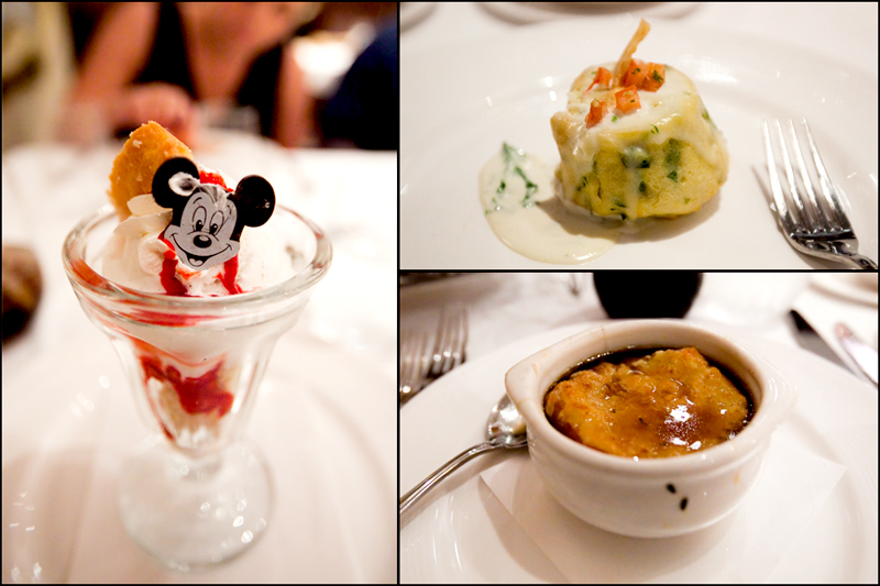 Dinner at the Royal Palace on the Disney Dream