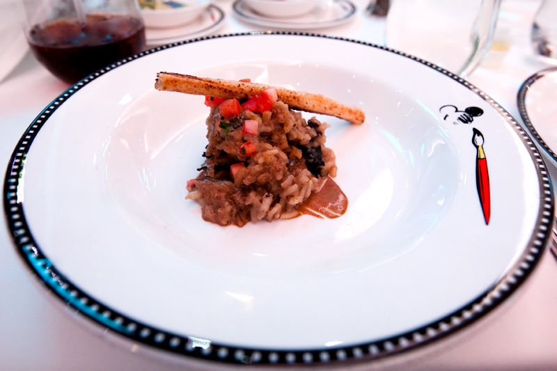 Wild Mushroom Risotto and Porcini Twist at Animator's Palate