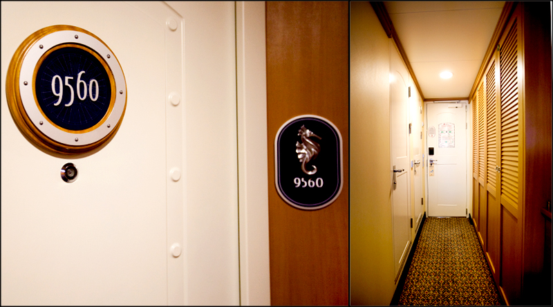 Stateroom aboard the Disney Dream