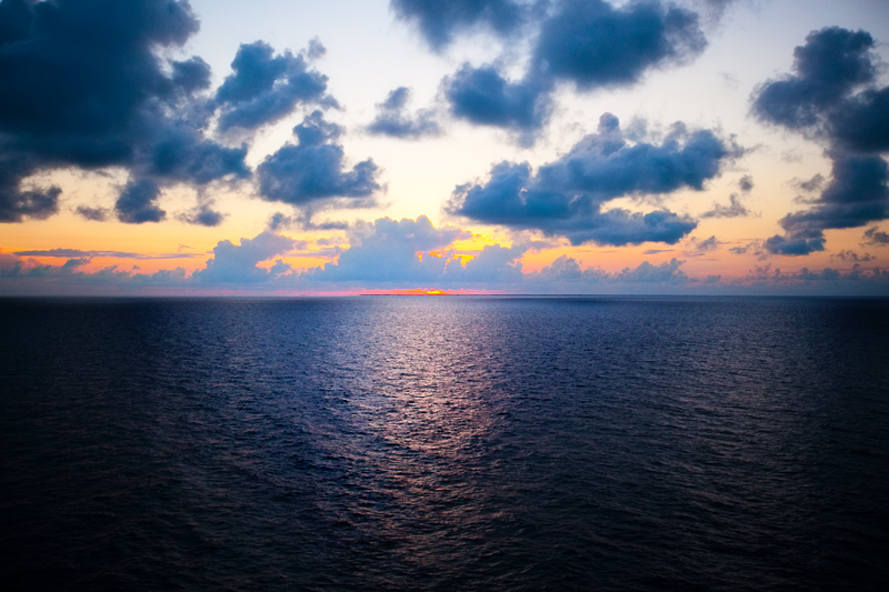 Sunrise on the Disney Dream