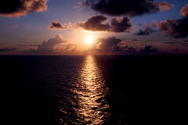 Sunrise on the Disney Dream