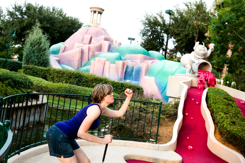 Fantasia Gardens Miniature Golf in Disney World