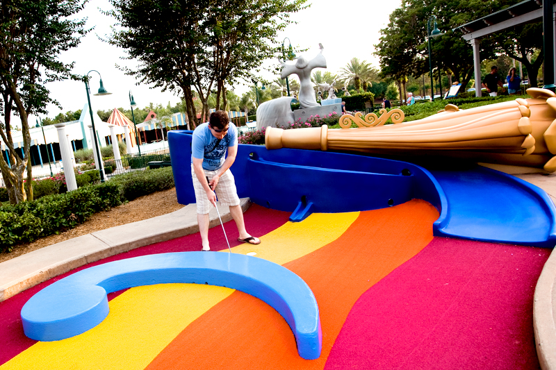 Fantasia Gardens Miniature Golf in Disney World