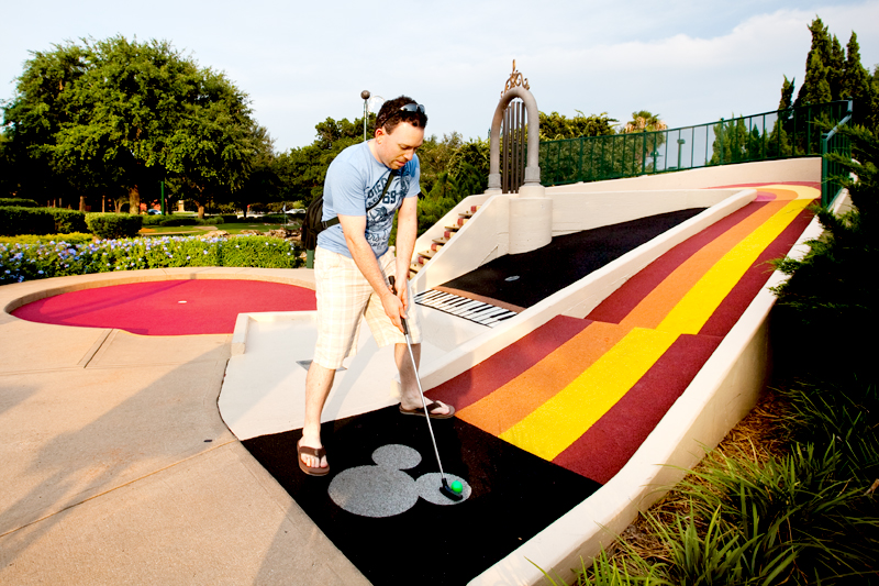 Fantasia Gardens Miniature Golf in Disney World