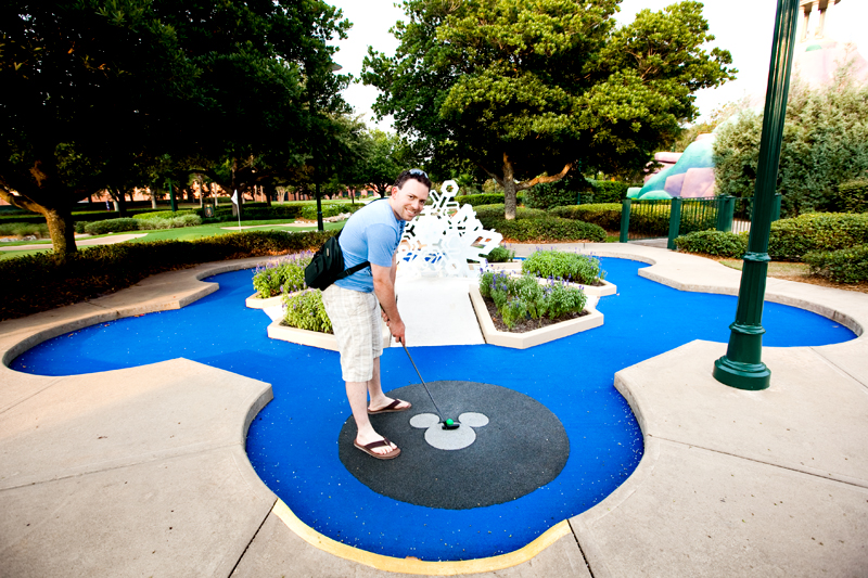 Fantasia Gardens Miniature Golf in Disney World