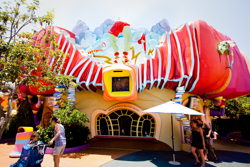 Funky Building - Seuss Landing in Islands of Adventure