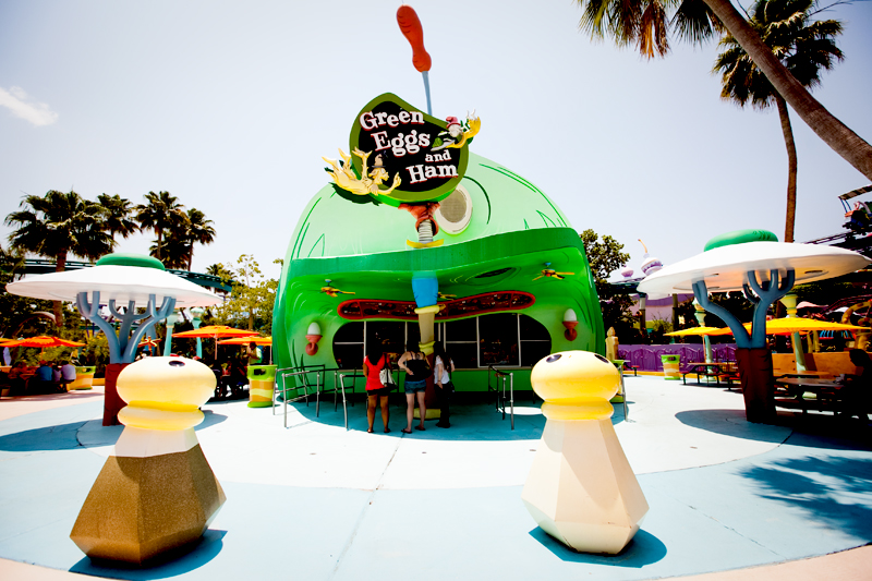 Green Eggs and Ham cafe - Seuss Landing in Islands of Adventure