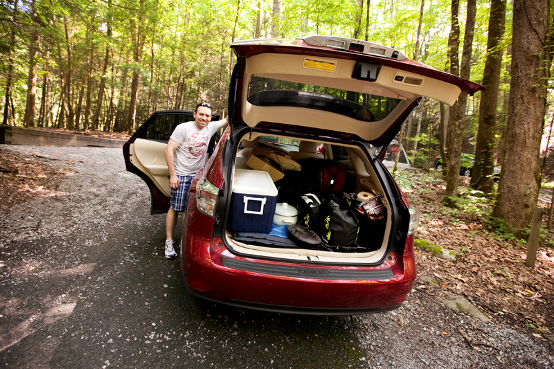 Elkmont Campground Smoky Mountains Tennessee