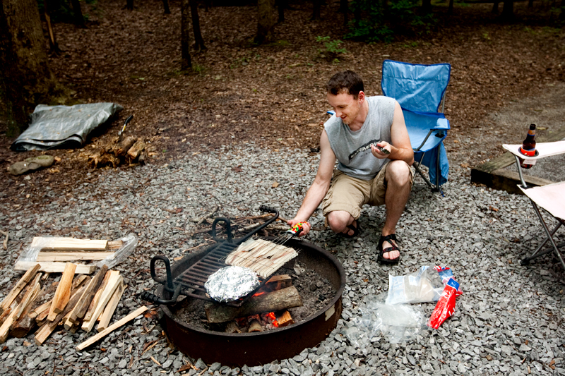 Elkmont Campground Smoky Mountains Tennessee