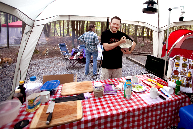 Elkmont Campground in the Smoky Mountains of Tennessee