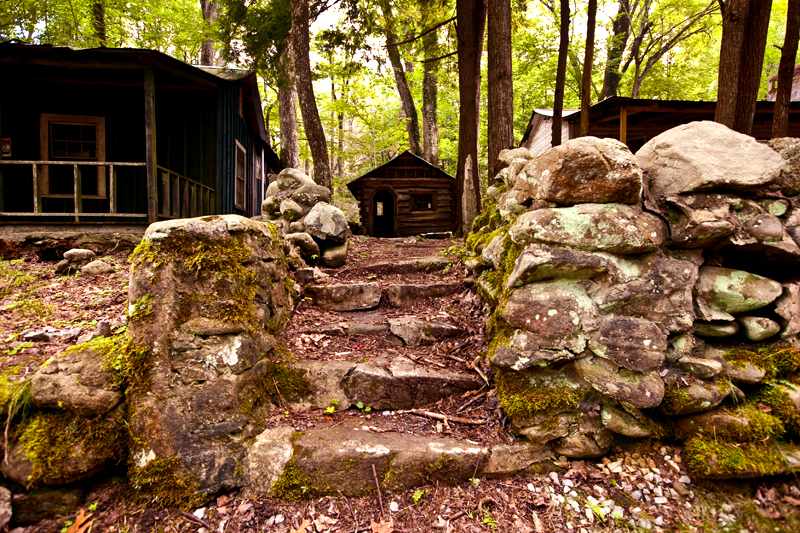 Elkmont Campground in the Smoky Mountains of Tennessee