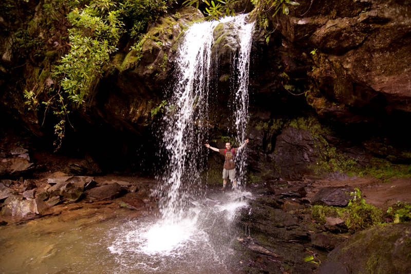 Hiking the Trillium Gap Trail to Brushy Mountain in the Smoky Mountains