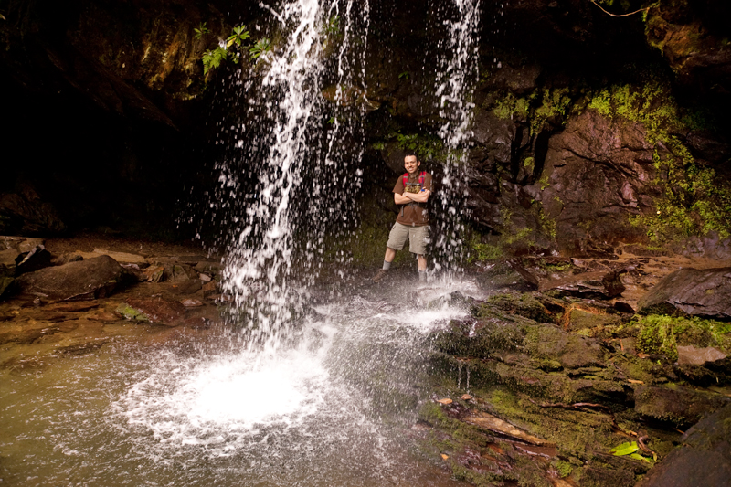 Hiking the Trillium Gap Trail to Brushy Mountain in the Smoky Mountains