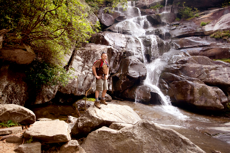 Ramsey Cascades hiking trail in the Smoky Mountains