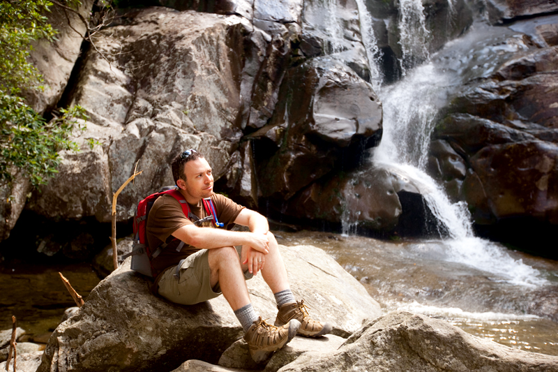 Ramsey Cascades hiking trail in the Smoky Mountains