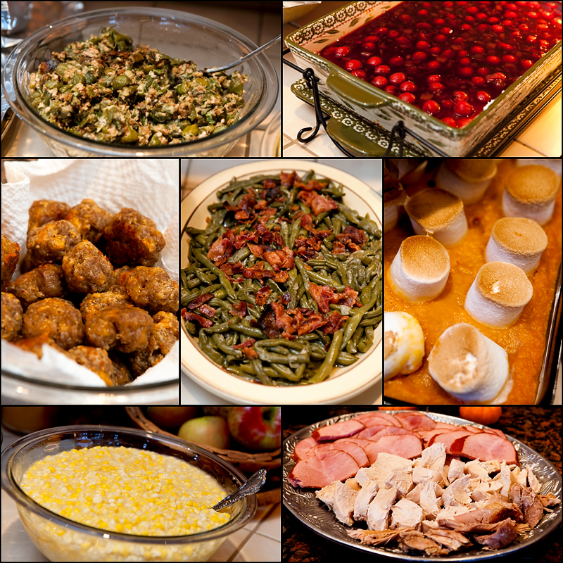 Photos of Thanksgiving dinner