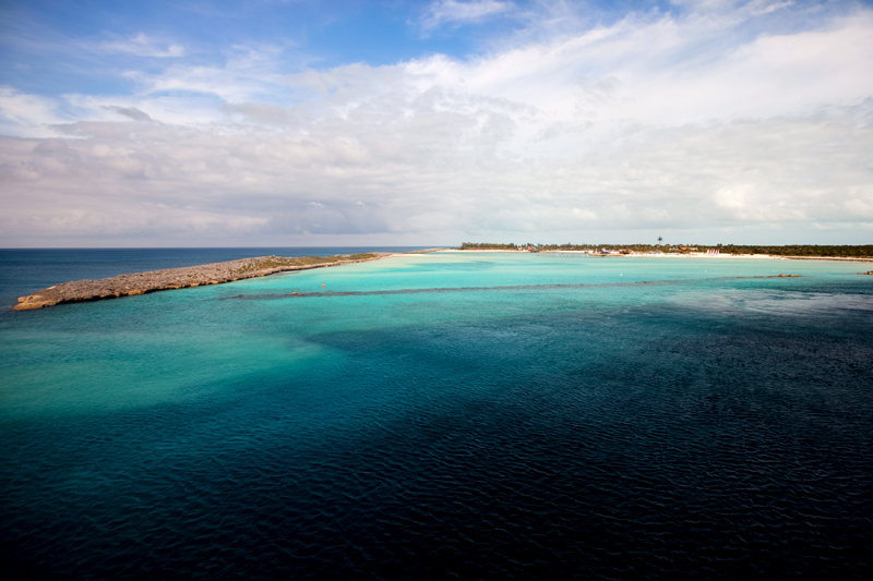 Disney's private island Castaway Cay