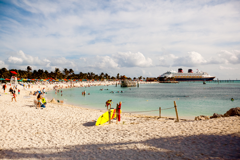 Disney's private island Castaway Cay