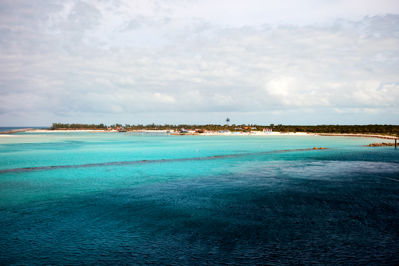 Disney's private island Castaway Cay