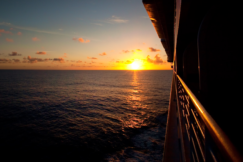 Sunrises and Sunsets on a Disney Cruise