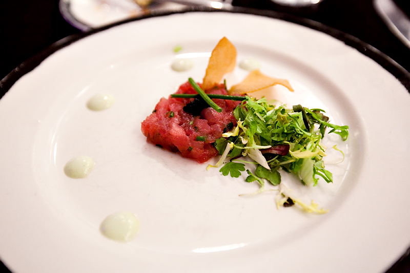 Ahi tunta tartare at Animator's Palate