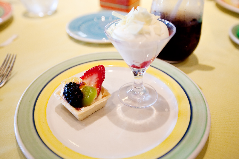 Lunch Menu at Parrot Cay on the Disney Magic