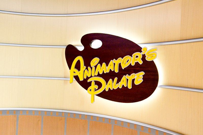 Animator's Palate dinner on the Disney Fantasy