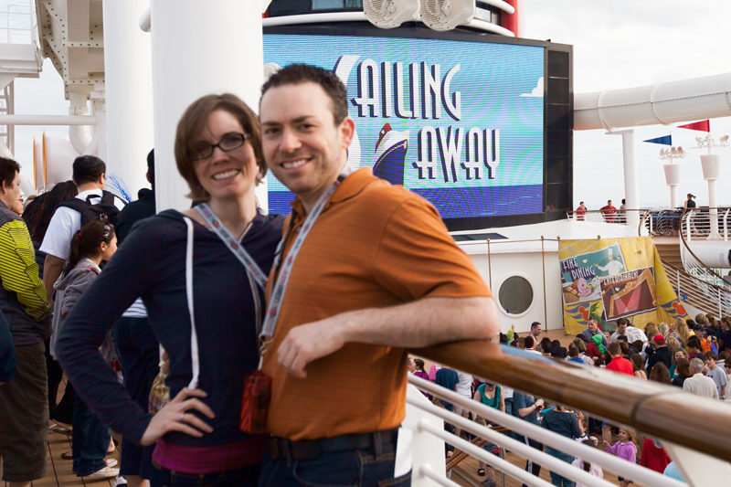 Sailing Away party on the Disney Fantasy Cruise