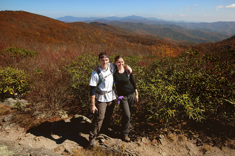 hike to spence field and rocky top in the smoky mountains