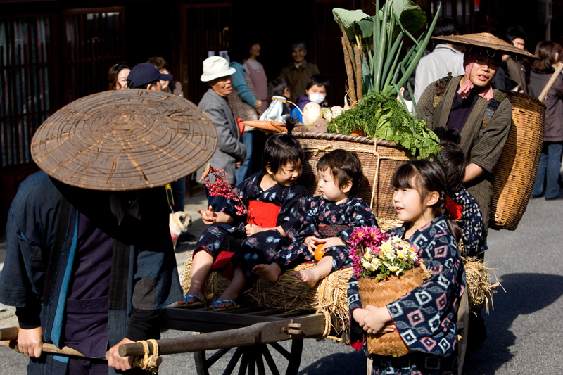 kiso valley tsumago fall festival