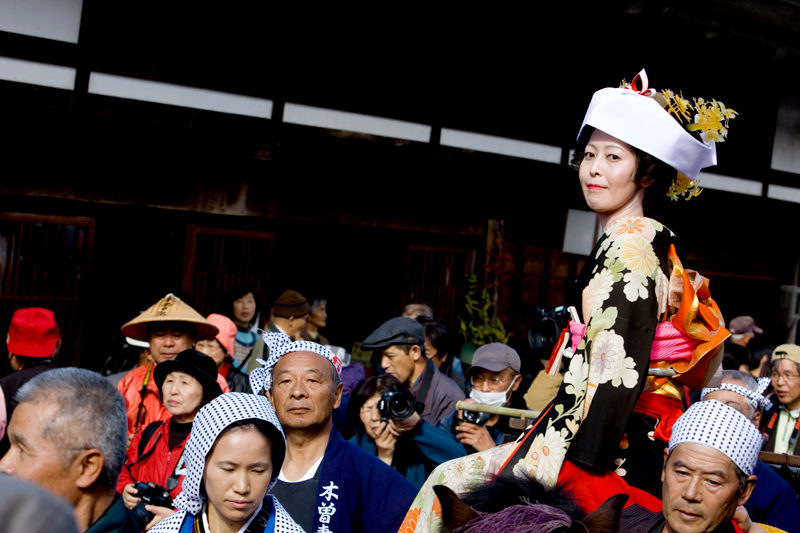 kiso valley tsumago fall festival