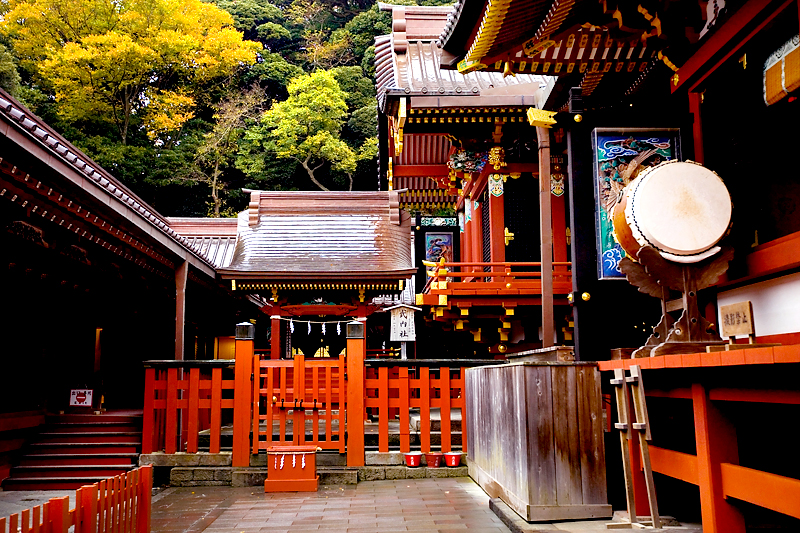 kamakura tsurugaoka  hachimangu taiko