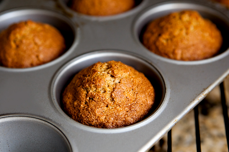 Carrot Oatmeal Muffins