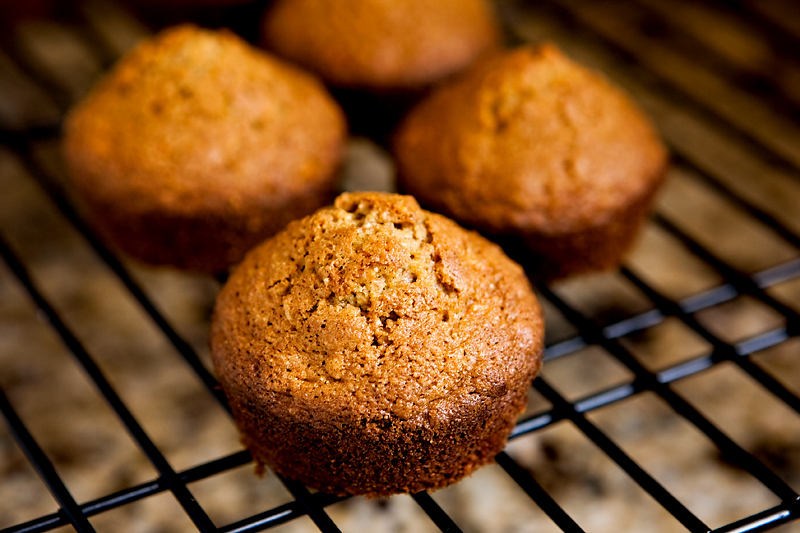 Carrot Oatmeal Muffins