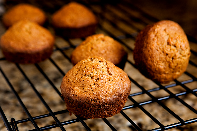 Carrot Oatmeal Muffins