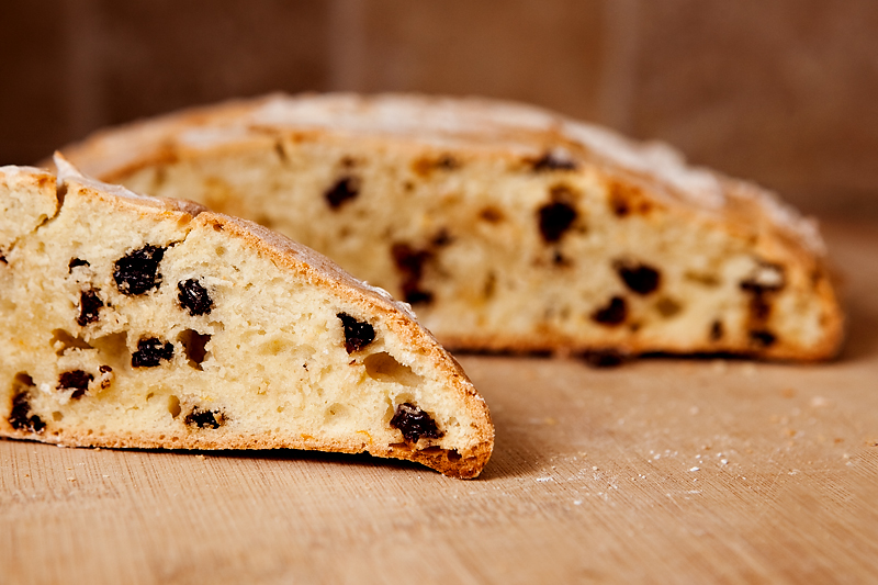 Irish Soda Bread with Orange and Currants