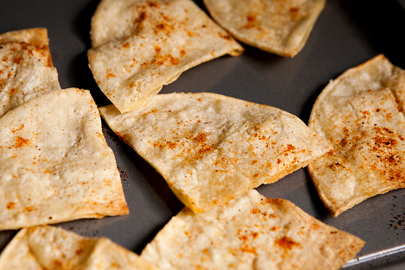 How to make healthy homemade tortilla chips