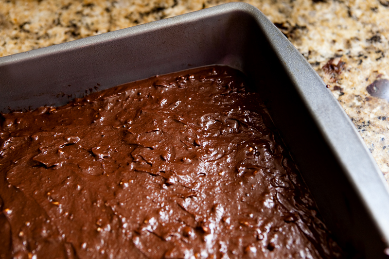 Carob brownies with caramel icing - substitute for chocolate!