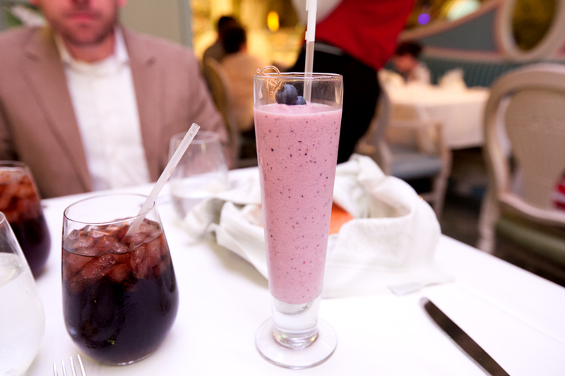 rusty anchor non-alcoholic drink in enchanted garden