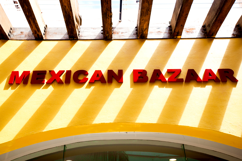 mexican bazaar in cozumel