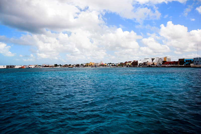 sunny day in cozumel