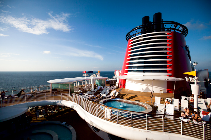 adult pool deck on the disney fantasy