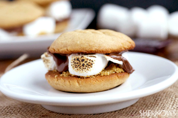 peanut-butter-cookie-s'mores