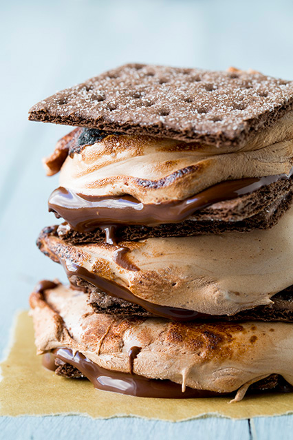 triple-chocolate-s'mores