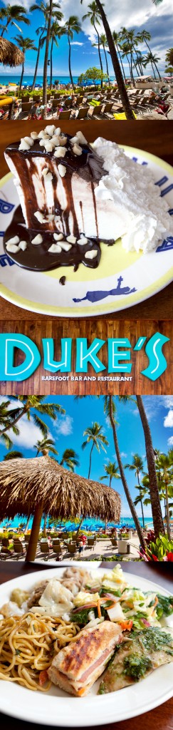 Duke's Waikiki restaurant review in Honolulu - you have to try the Hula Pie!